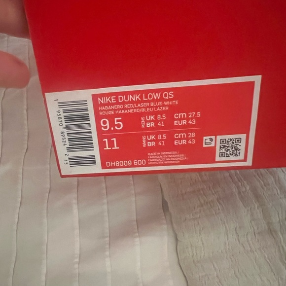 Nike Dunk Low QS Fruity Pebbles 9.5 Lebron James shoes sneakers - Picture 6 of 7